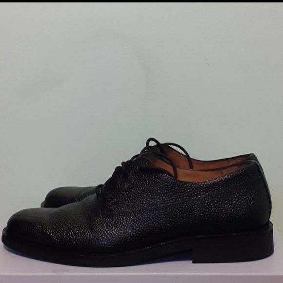 COS Made in Portugal Full grain LEATHER in & out Oxford Derby Men8.5us=Wmns10us - Picture 3 of 8